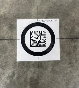 QR Code Stricker for AGV Robot